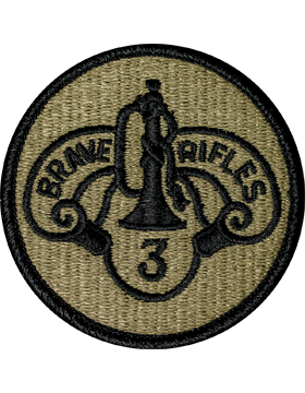 3rd Cavalry Regiment Scorpion Patch with Fastener
