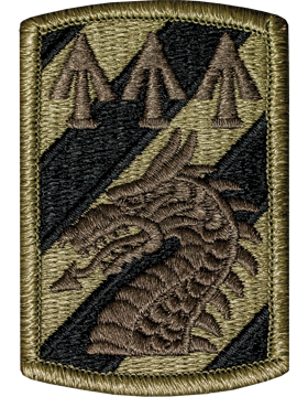 3rd Sustainment Brigade Scorpion Patch with Fastener