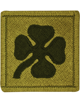 4th Army Scorpion Patch with Fastener