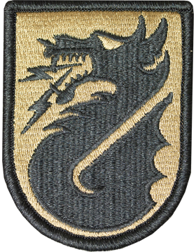 5th Signal Command Scorpion Patch with Fastener