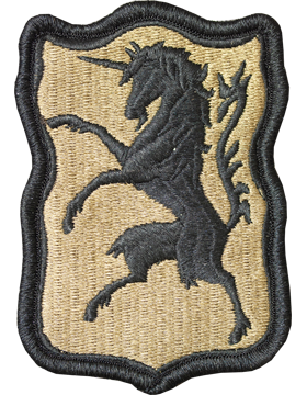 6th Armor Cavalry Scorpion Patch with Fastener