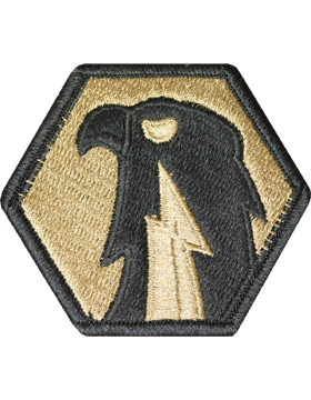 6th Signal Command Scorpion Patch with Fastener