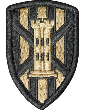 7th Engineer Brigade Scorpion Patch with Fastener