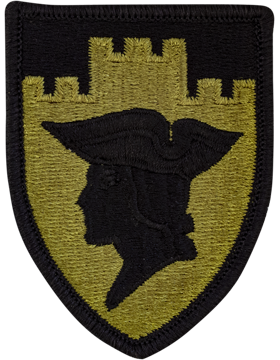 7th Army Reserve Command Scorpion Patch with Fastener