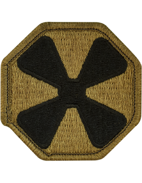 8th Army Scorpion Patch with Fastener