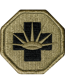8th Medical Brigade Scorpion Patch with Fastener