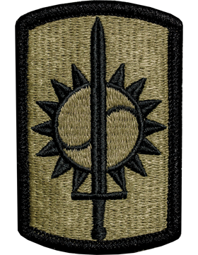 8th Military Police Brigade Scorpion Patch with Fastener