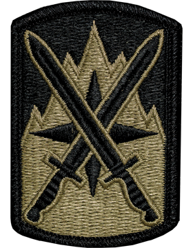 10th Sustainment Brigade Scorpion Patch with Fastener