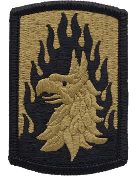12th Aviation Brigade Scorpion Patch with Fastener