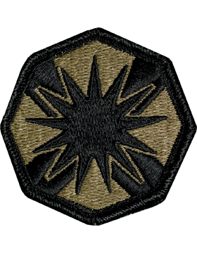 13th Sustainment Command Scorpion Patch with Fastener