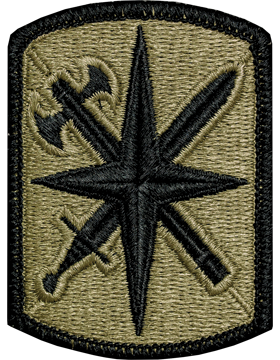 14th Military Police Brigade Scorpion Patch with Fastener
