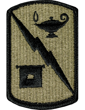 15th Signal Brigade Scorpion Patch with Fastener