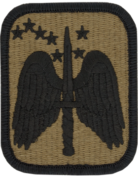 16th Aviation Brigade Scorpion Patch with Fastener