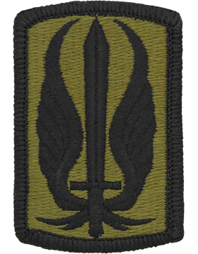 17th Aviation Brigade Scorpion Patch with Fastener
