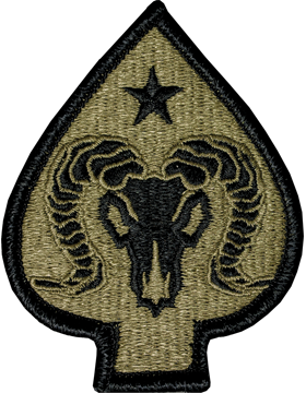 17th Sustainment Scorpion Patch with Fastener