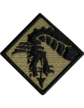 18th Airborne Corps Scorpion Patch with Fastener