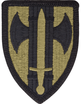 18th Aviation Brigade Scorpion Patch with Fastener