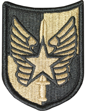 20th Aviation Brigade Scorpion Patch with Fastener