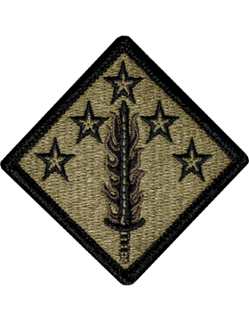 20th Support Command Scorpion Patch with Fastener