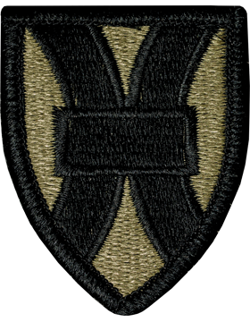 21st Sustainment Command Scorpion Patch with Fastener