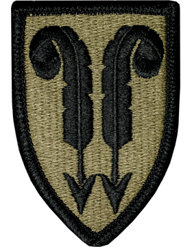 22nd Support Brigade Scorpion Patch with Fastener