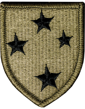 23rd Infantry Division Scorpion Patch with Fastener