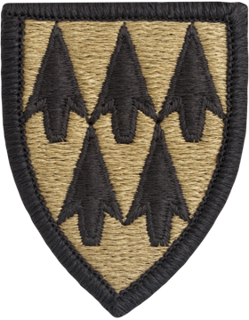32nd Air Defense Artillery Scorpion Patch with Fastener