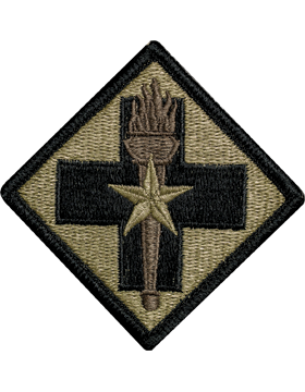 32nd Medical Brigade Scorpion Patch with Fastener