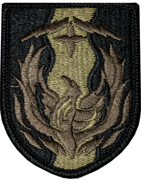 36th Sustainment Brigade Scorpion Patch with Fastener