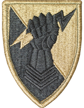 38th Air Defense Artillery Brigade Scorpion Patch with Fastener