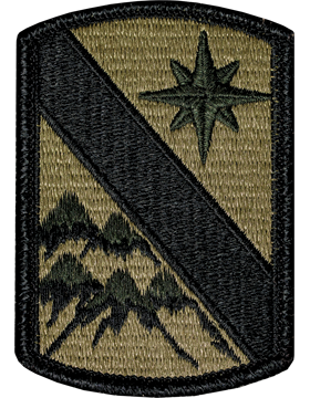 43rd Sustainment Brigade Scorpion Patch with Fastener