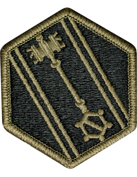 46th Military Police Command Scorpion Patch with Fastener