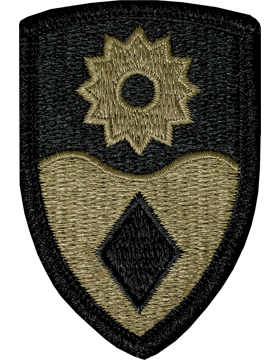 49th Military Police Brigade Scorpion Patch with Fastener