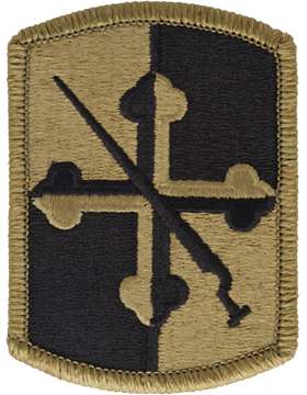 58th Infantry Brigade Scorpion Patch with Fastener