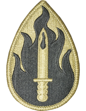 63rd Infantry Division Scorpion Patch with Fastener