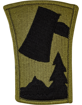 70th Infantry Division Scorpion Patch with Fastener