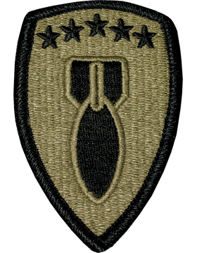 71st Ordnance Group Scorpion Patch with Fastener