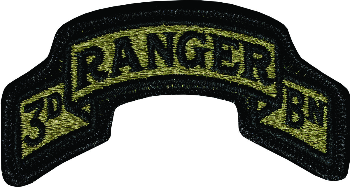 75th Ranger Regiment 3rd Battalion Scroll OCP Patch without Fastener