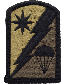 82nd Sustainment Brigade Scorpion Patch with Fastener