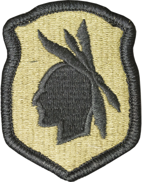 98th Army Reserve Command Scorpion Patch with Fastener