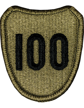 100th Infantry Division Scorpion Patch with Fastener
