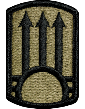 111th Air Defense Artillery Brigade Scorpion Patch with Fastener