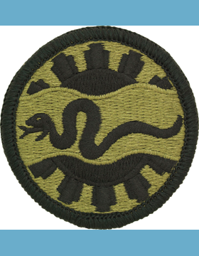 116th Armor Cavalry Scorpion Patch with Fastener