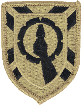 121st Army Reserve Command Scorpion Patch with Fastener