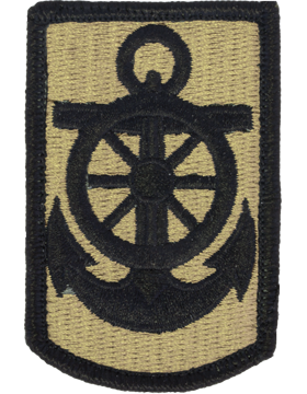 125th Transportation Command Scorpion Patch with Fastener