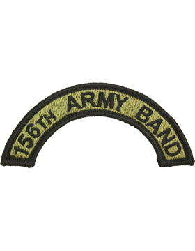 156th Army Band Scorpion Patch with Fastener