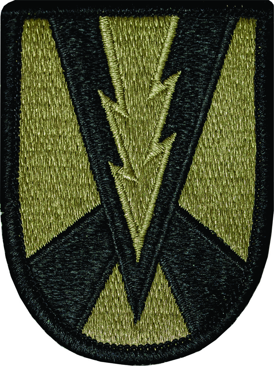 165th Infantry Brigade Scorpion Patch with Fastener