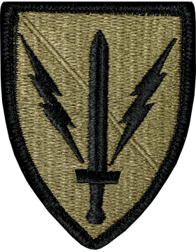 201st Military Intelligence Brigade Scorpion Patch with Fastener