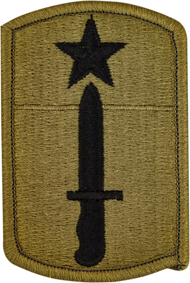 205th Infantry Brigade Scorpion Patch with Fastener