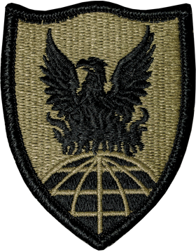 311th Signal Command Scorpion Patch with Fastener